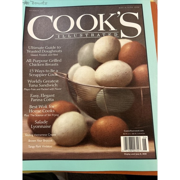 Cook's Illustrated Magazines Lot of 8 - Collectible Vintage Cooking Magazines - Picture 5 of 13